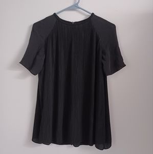 Massimo Dutti Pleated Blouse Top